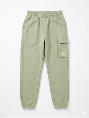 Adidas Kids Medium 10/12 Green Cargo Sweatpants